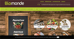 Desktop Screenshot of biomonde52.fr